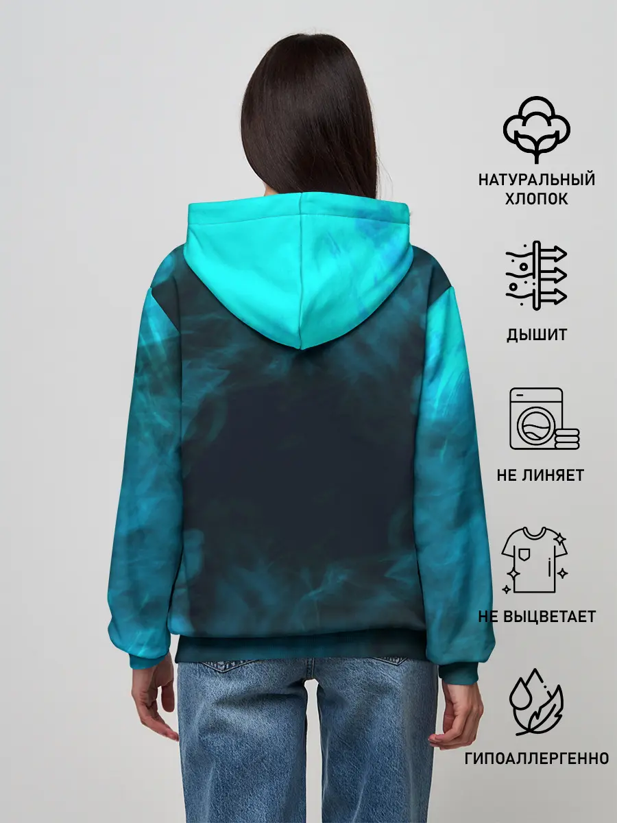 Женское худи / Billie | GreenDay | ГринДай