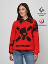 Женское худи / Deathloop - Череп - Соты