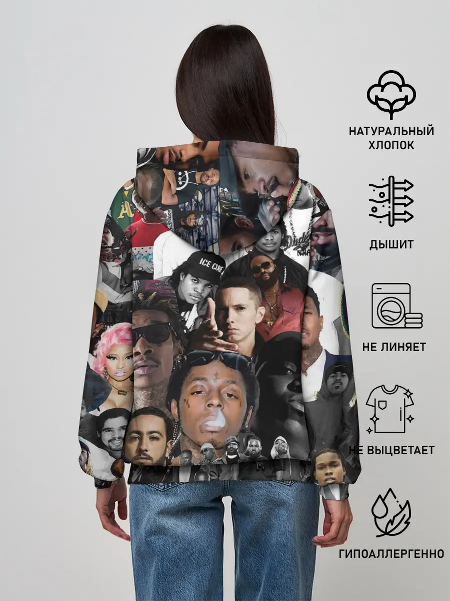 Женское худи / Короли Рэпа | KING RAP