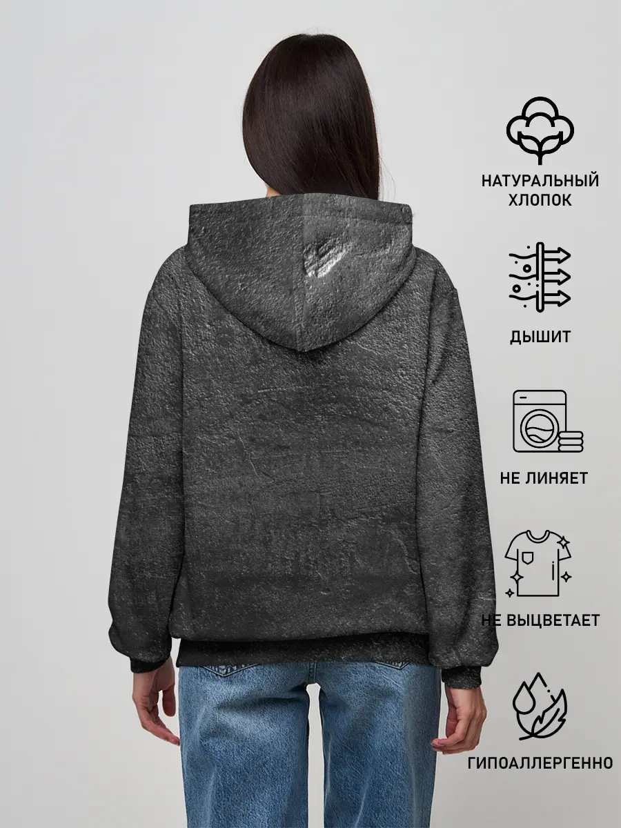 Женское худи / Золотая медвежья лапа