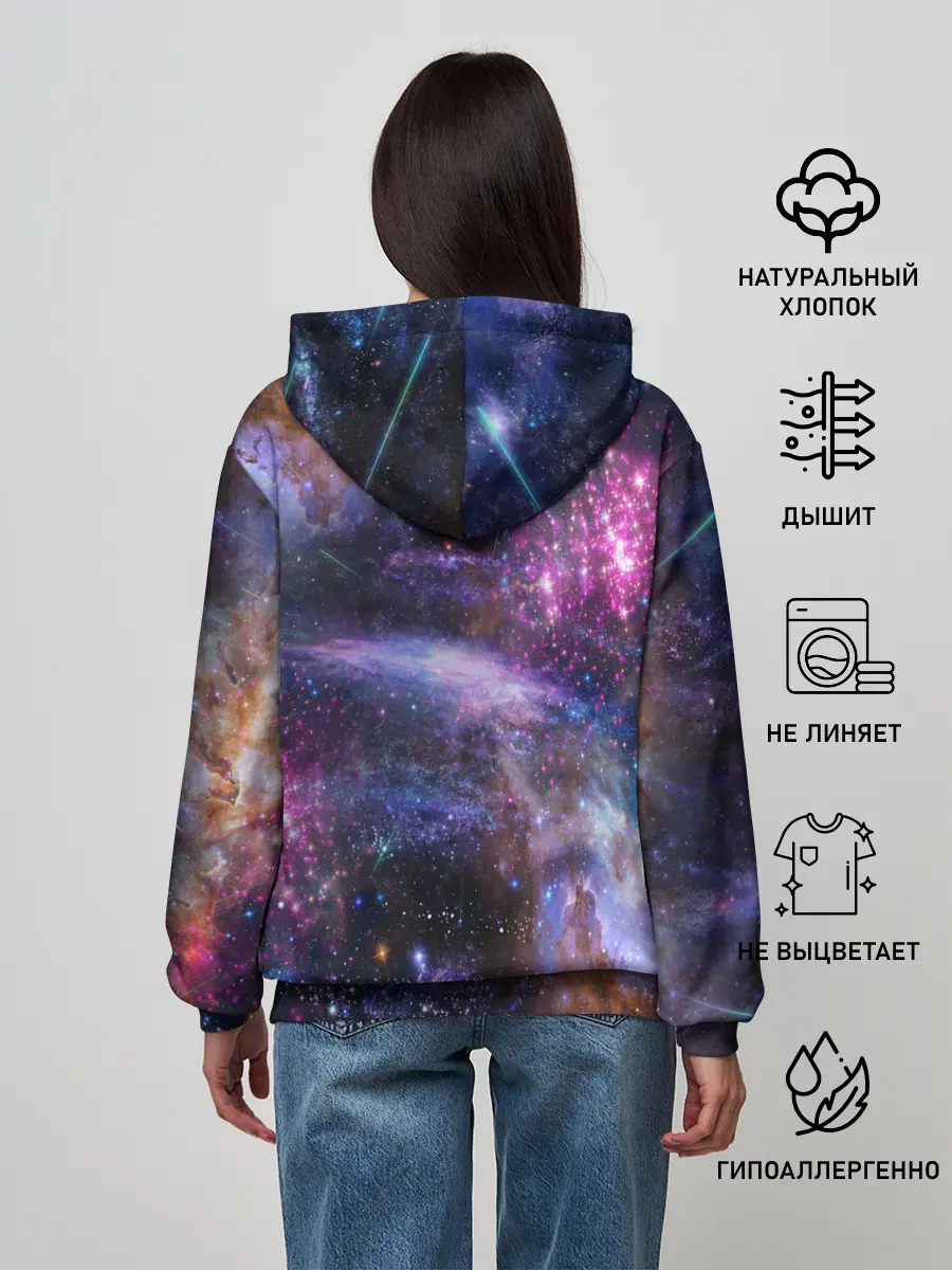 Женское худи / Звездный тигр