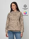 Женское худи / Рисованный камень