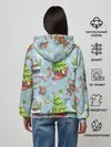 Женское худи / Merry Christmas Pattern