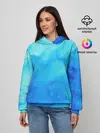 Женское худи / Глубина льда