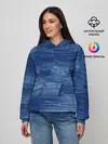 Женское худи / Акриловые мазки