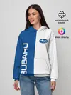 Женское худи / Subaru, sport