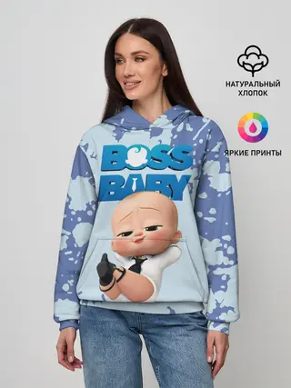 Женское худи / Boss Baby / Босс Молокосос