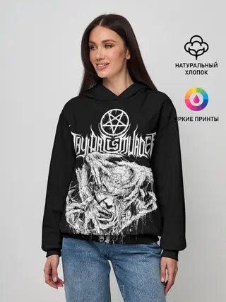 Женское худи / Thy Art Is Murder - Hate