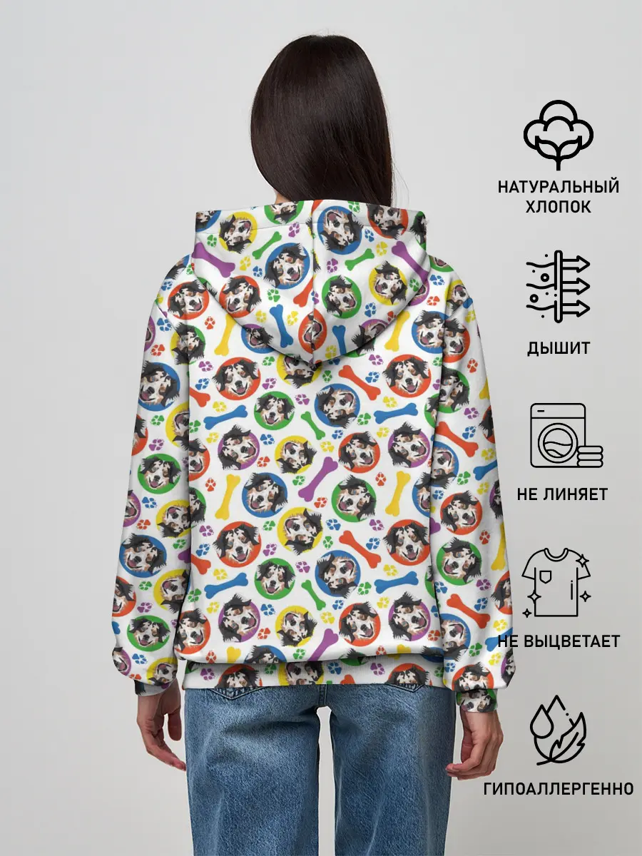 Женское худи / Австралийская Овчарка