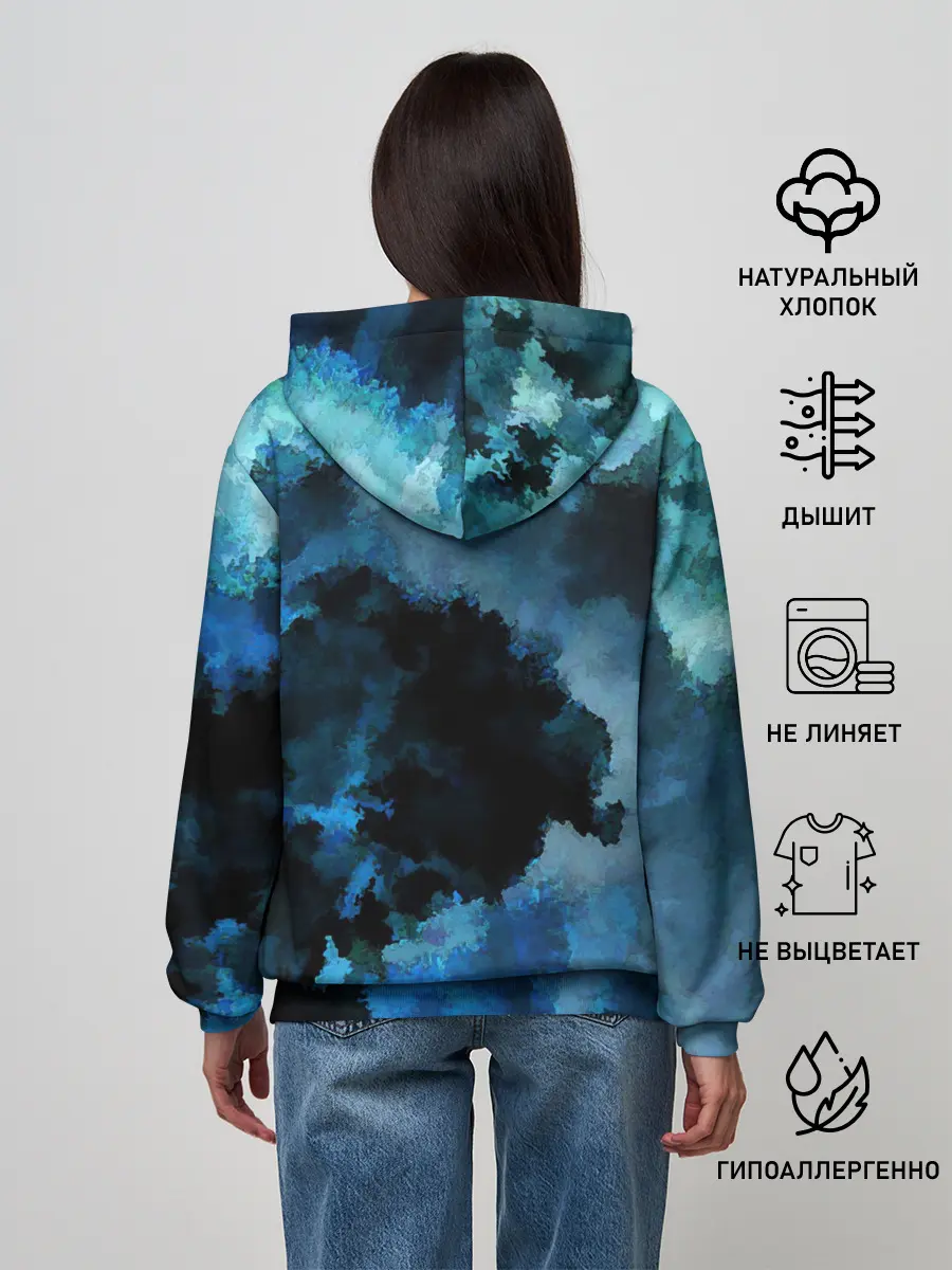 Женское худи / Взрыв на глубине