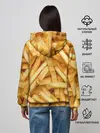 Женское худи / Картошка фри/Фастфуд