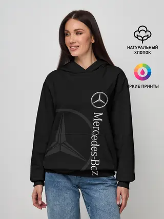 Женское худи / Логотип Мерседес