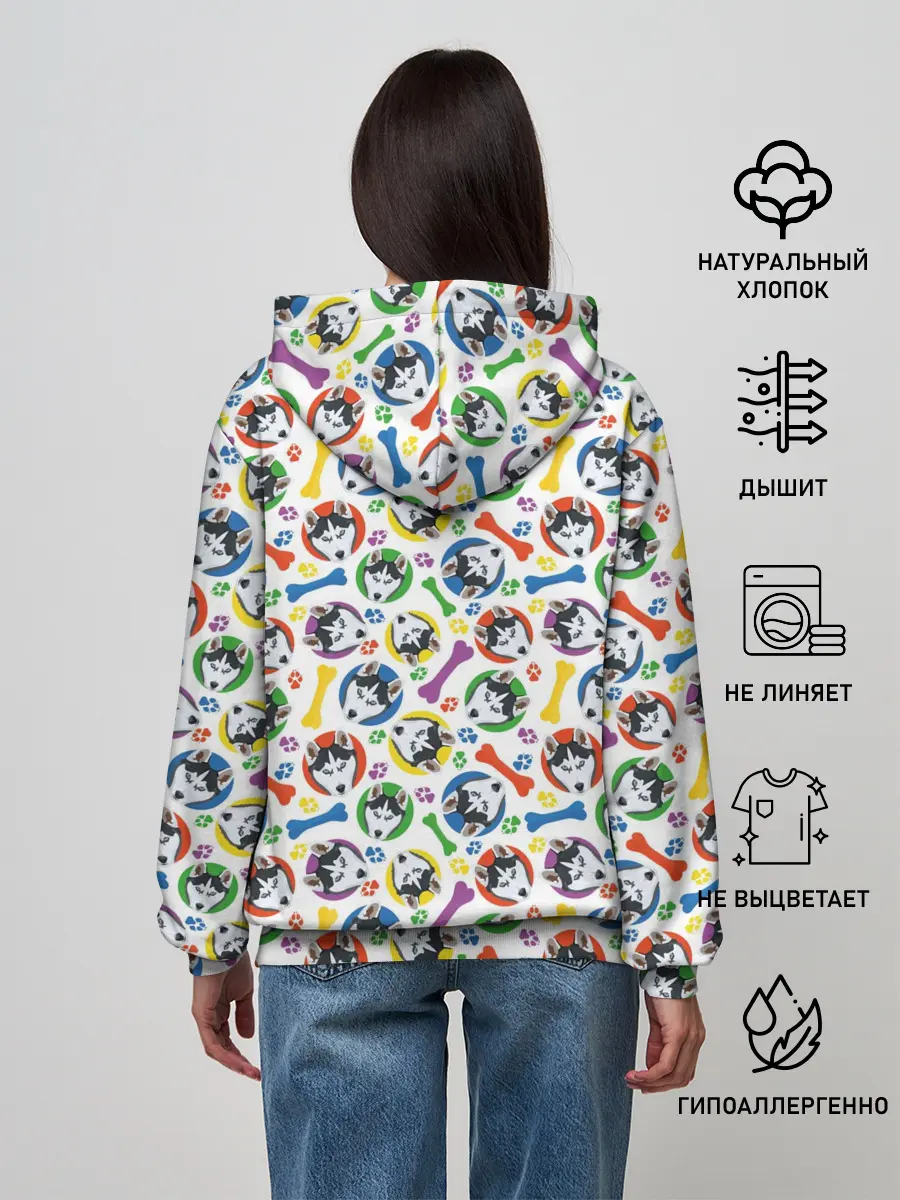 Женское худи / Хаски