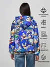 Женское худи / SONIC СИНИЙ ЁЖ СОНИК