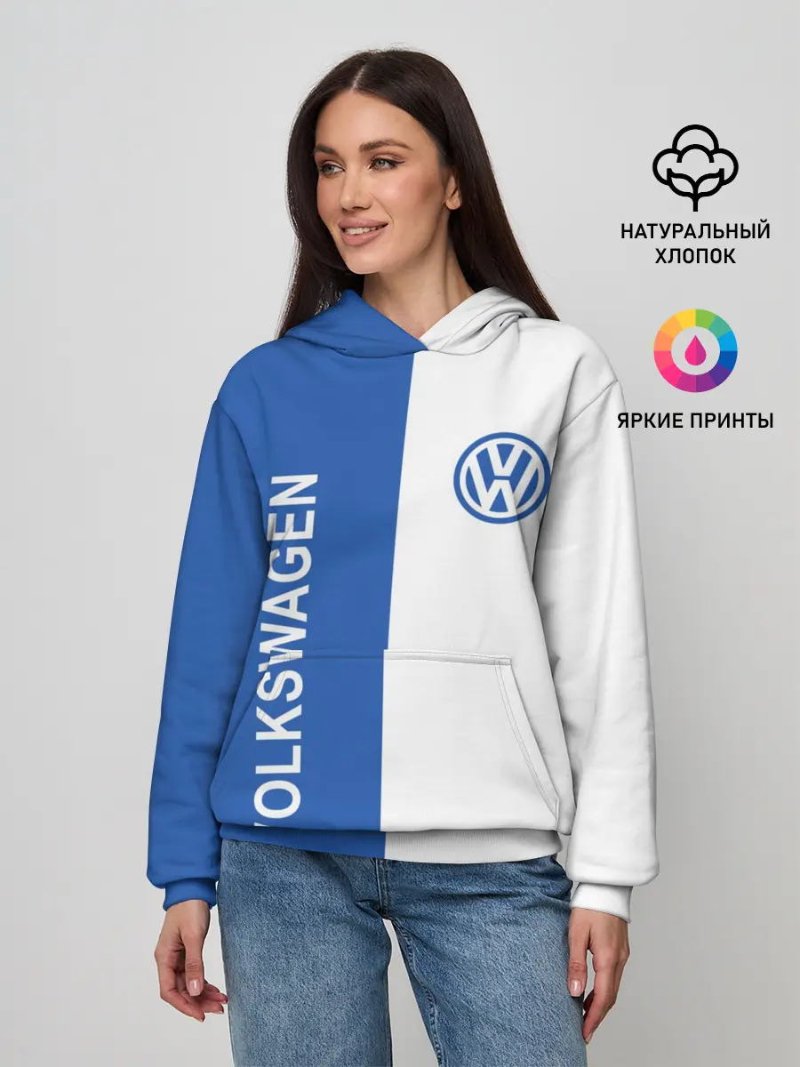 Женское худи / Volkswagen, ФОЛЬКСВАГЕН