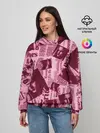 Женское худи / newspaper fashion