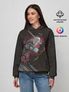 Женское худи / Кровь дракона и смелый Ведьмак