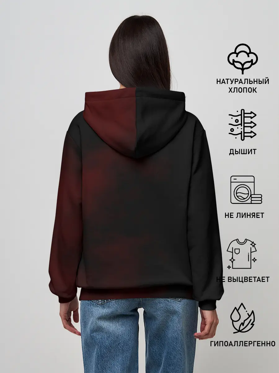 Женское худи / Виктор Цой автограф