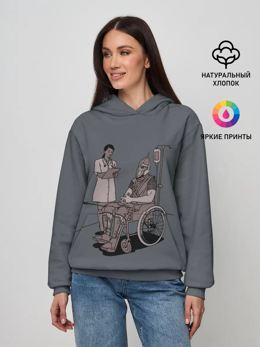 Женское худи / Стрела в колено