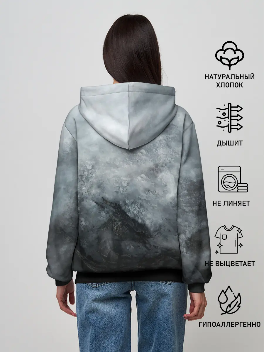 Женское худи / Победа над драконом