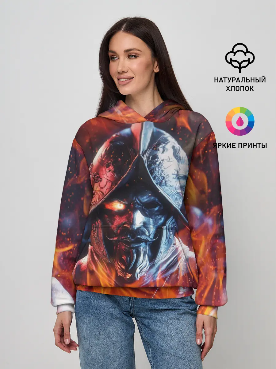 Женское худи / NEW WORLD / НЬЮ ВОРЛД / РЫЦАРЬ