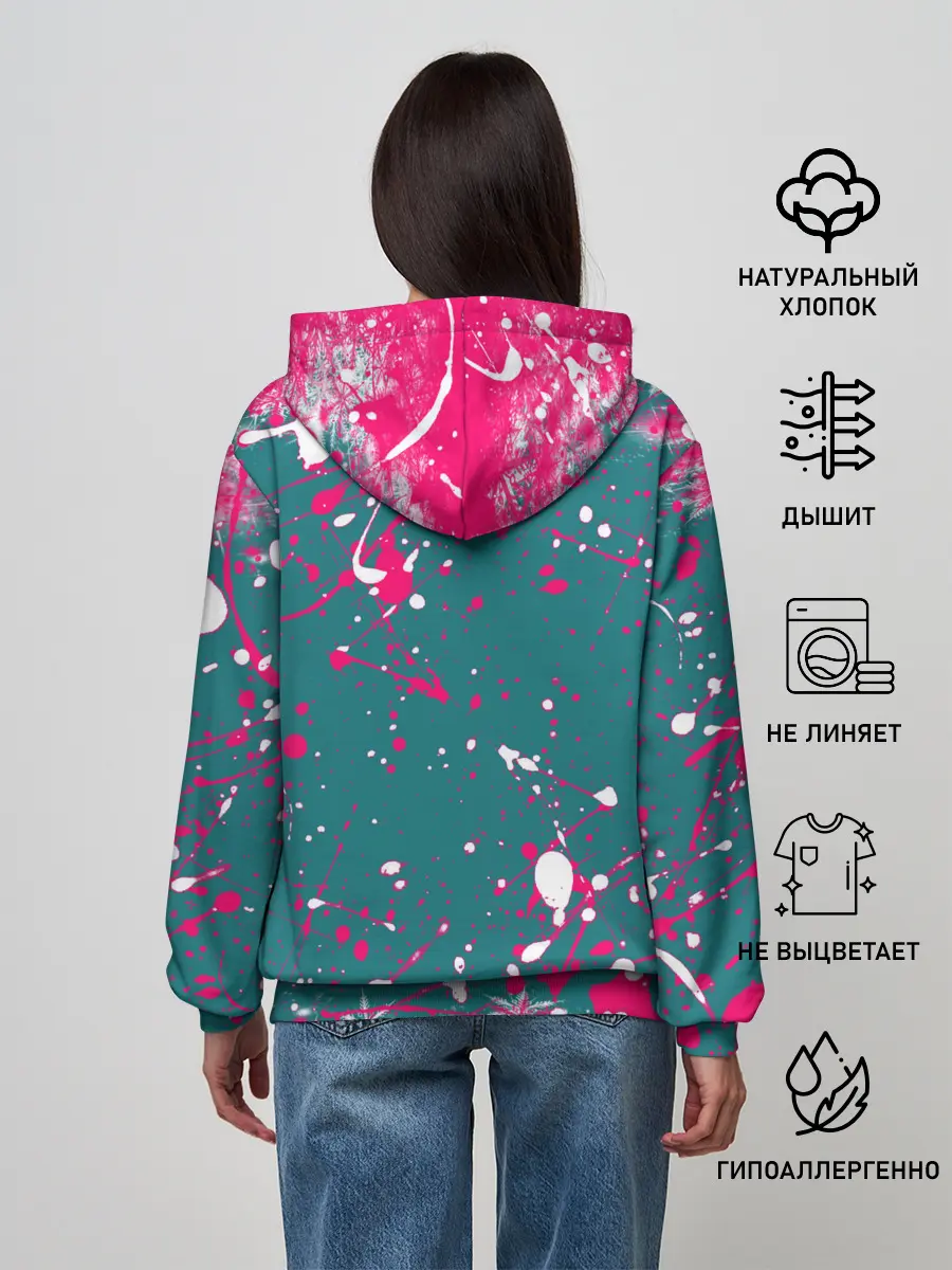 Женское худи / ИГРА В КАЛЬМАРА SQUID GAME КУКЛА