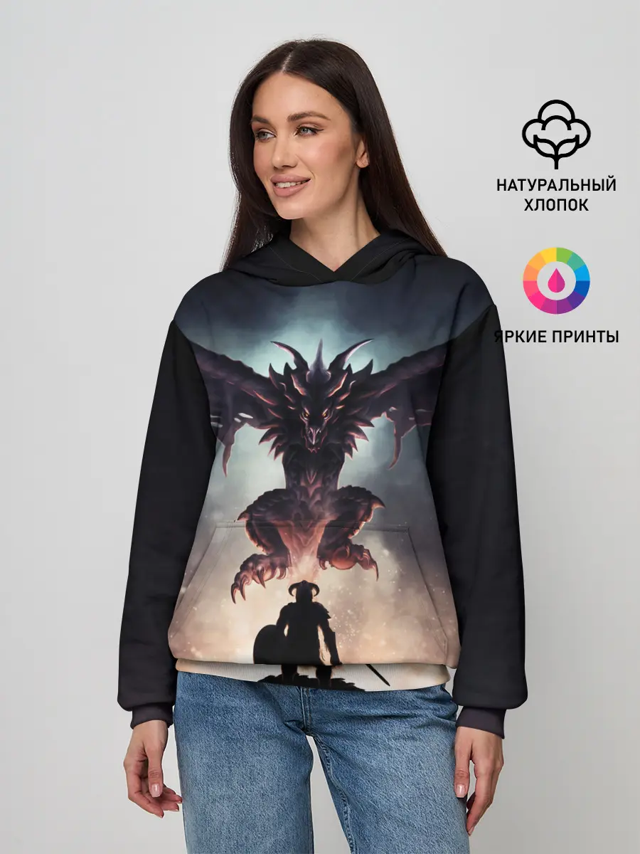 Женское худи / Да начнётся битва