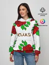 Женское худи / Юлия в розах