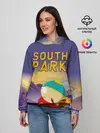 Женское худи / Эпичный Картман в горах | Южный Парк