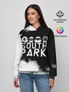 Женское худи / Все пацаны на черном фоне Южный Парк