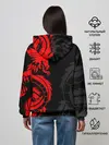 Женское худи / КРАСНЫЙ ДРАКОН ТАТУ / RED DRAGON TATTOO
