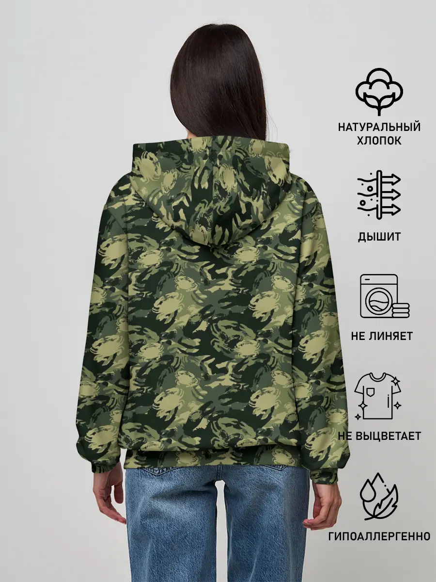 Женское худи / Крабы