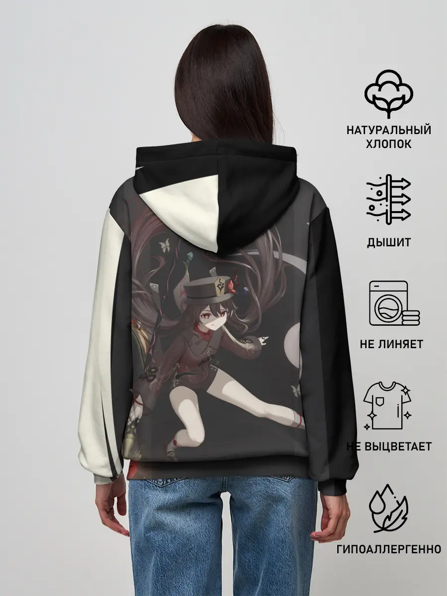 Женское худи / ПОХОРОННОЕ БЮРО | ХУ ТАО