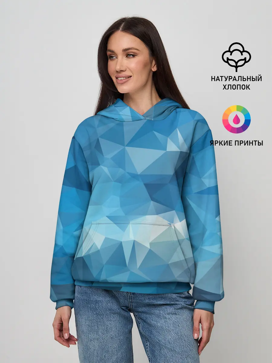 Женское худи / Цифровое небо