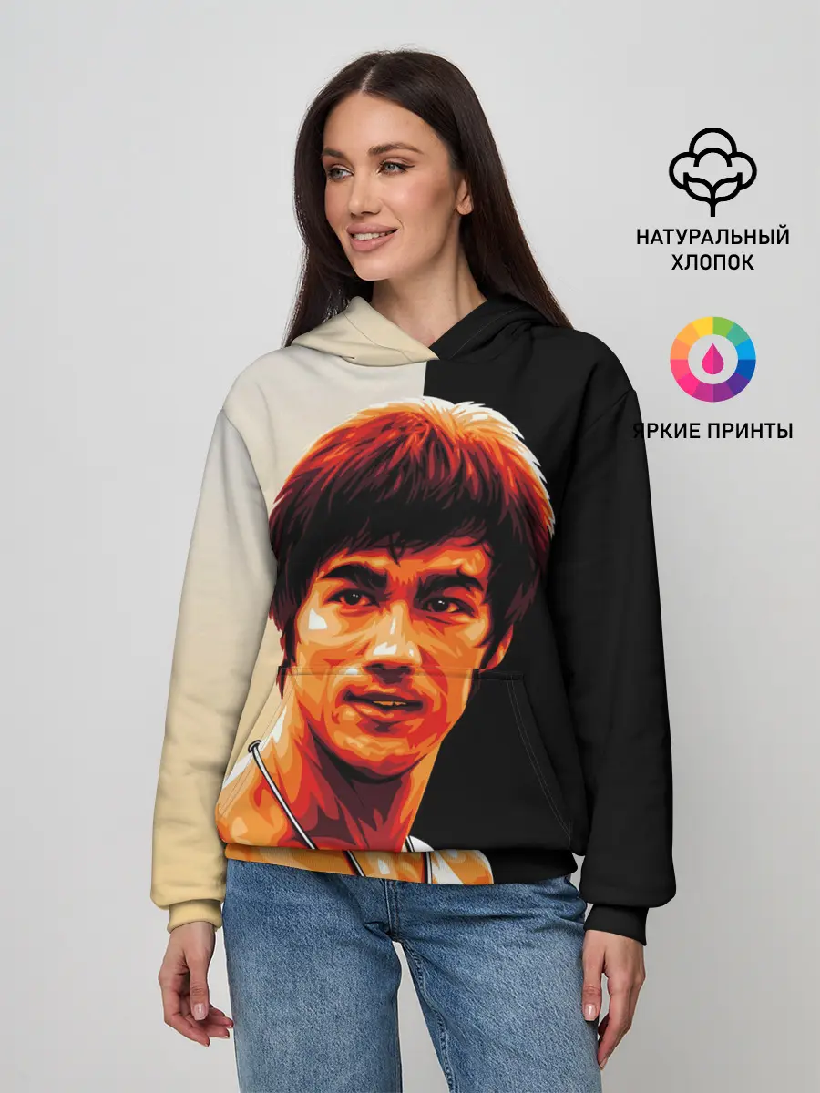 Женское худи / Будь водой