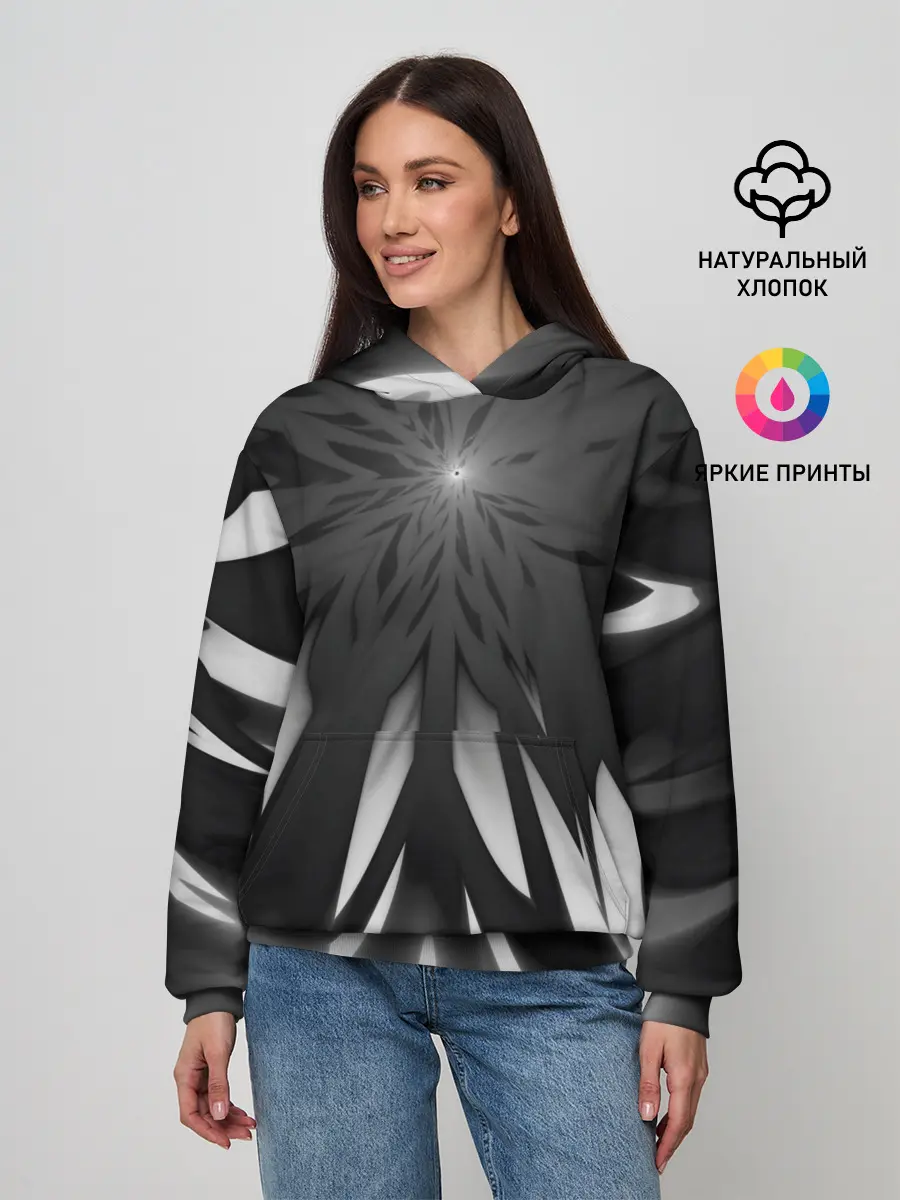 Женское худи / Абстракция 353-3