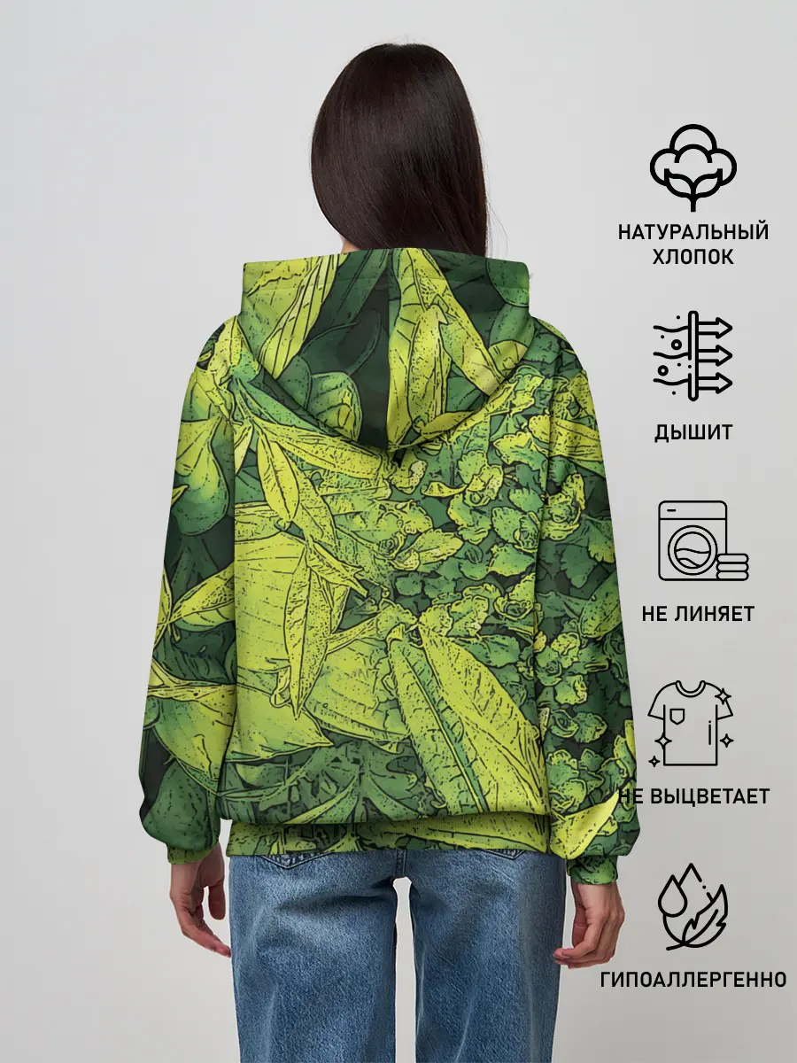 Женское худи / Растительная жизнь - Хоста