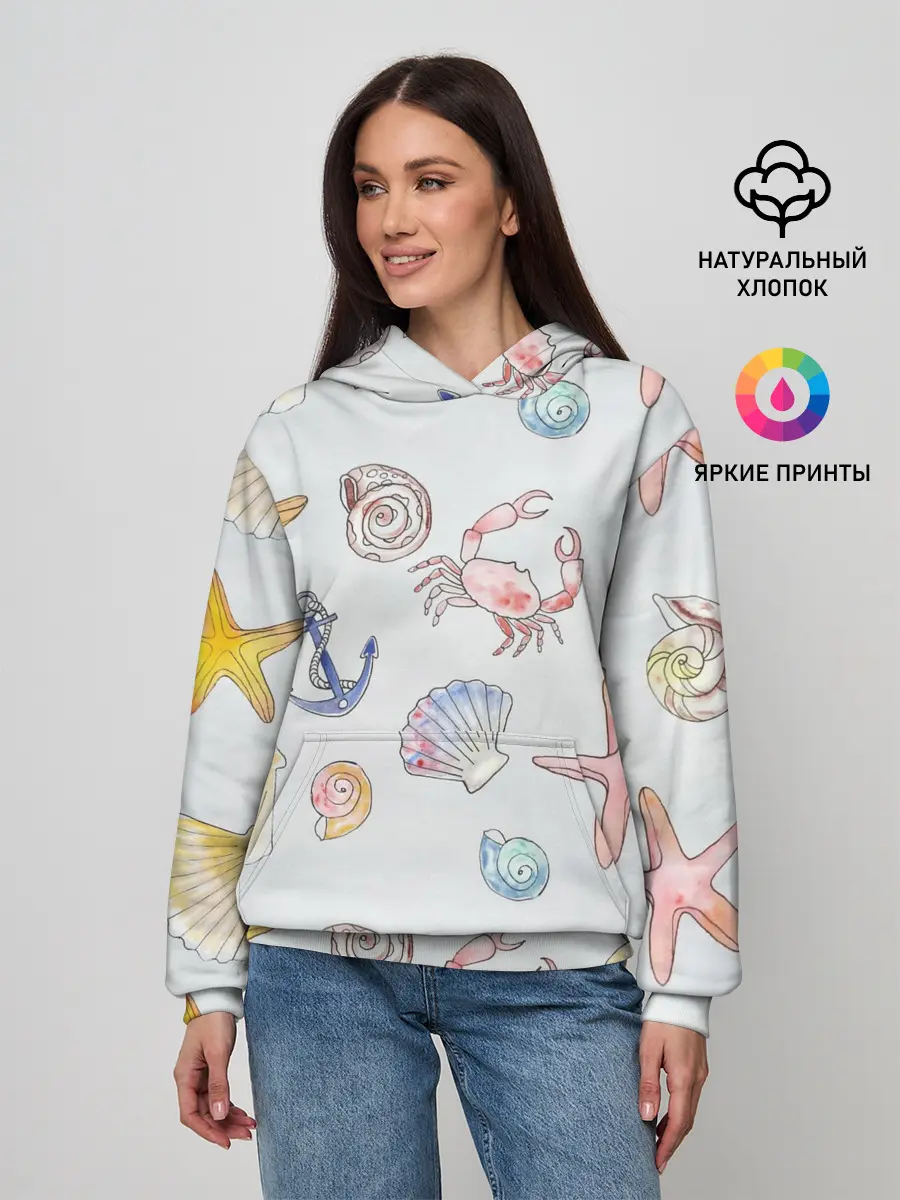 Женское худи / морские ляльки