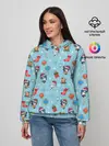 Женское худи / GI Christmas Pattern