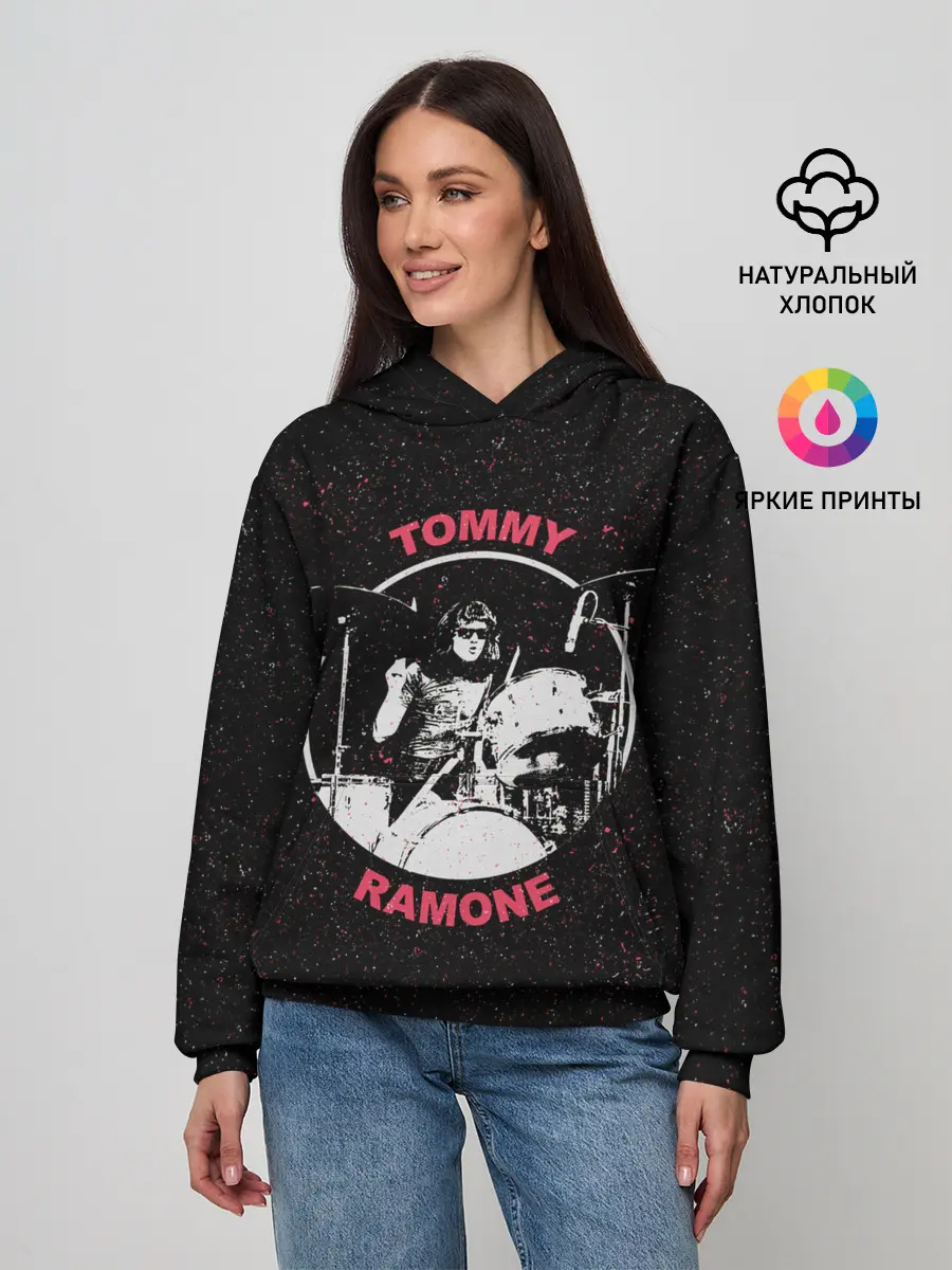 Женское худи / Tommy Ramone