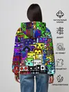 Женское худи / GEOMETRY DASH ВСЕ СКИНЫ