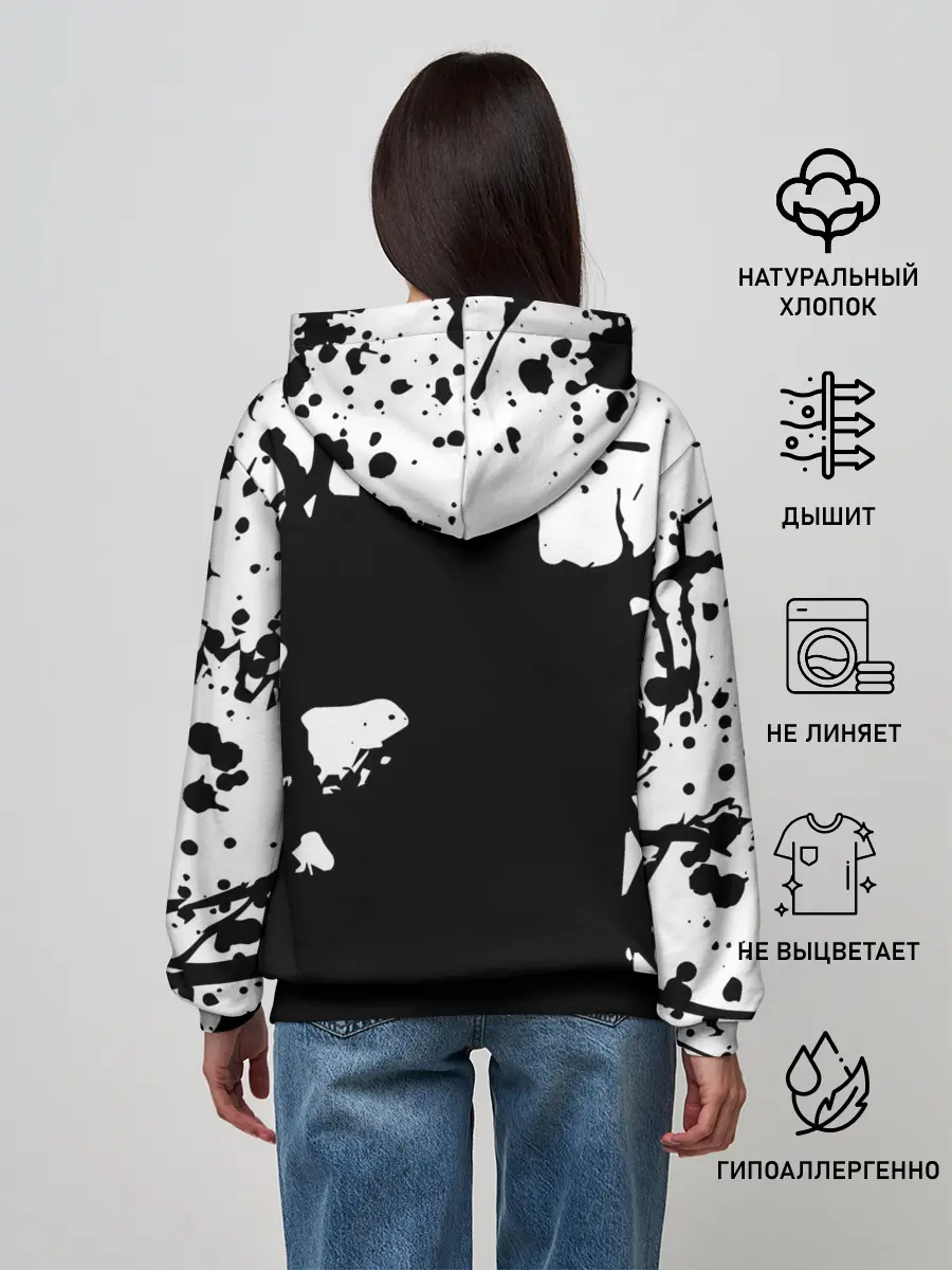 Женское худи / Velial Squad свет или тьма,