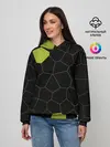 Женское худи / Кожа рептилии