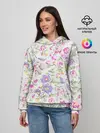 Женское худи / Яркие весенние цветы
