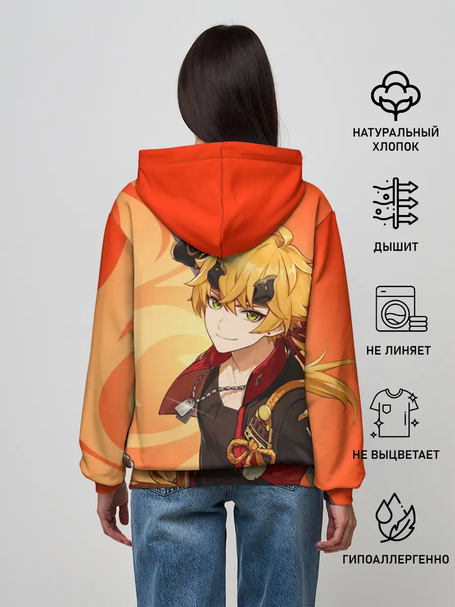 Женское худи / Genshin Impact, Тома