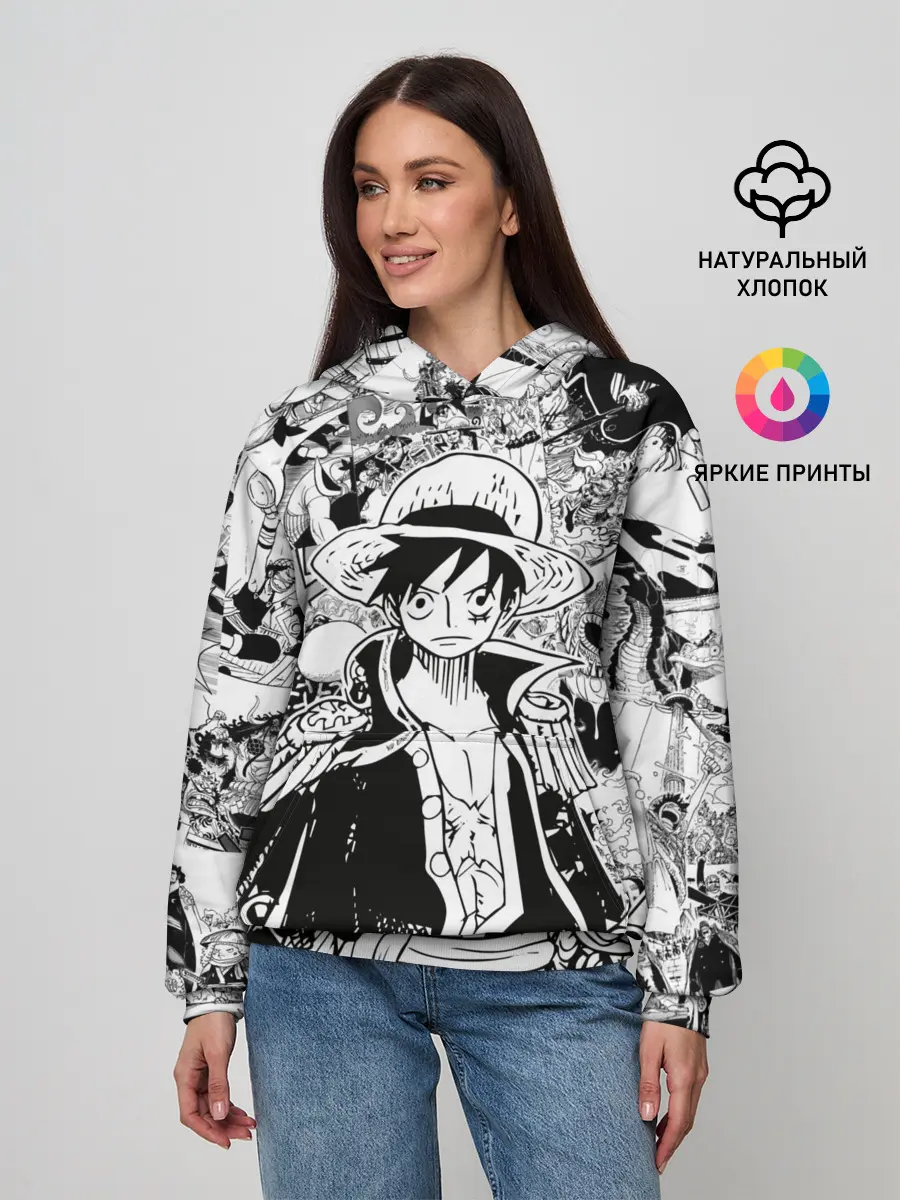 Женское худи / Ван Пис, One Piece, манга