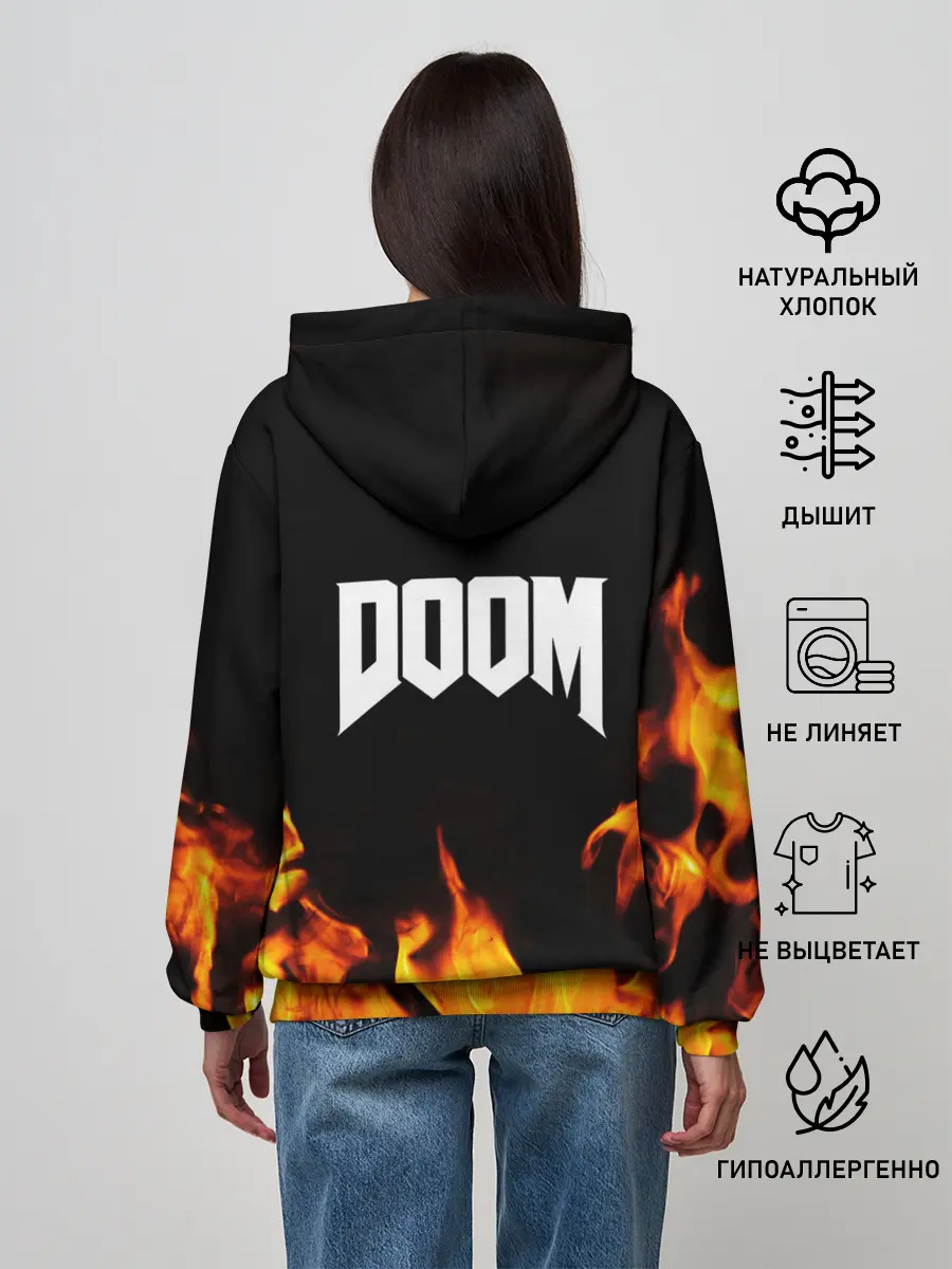 Женское худи / CYBER DEMON | КИБЕР ДЕМОН