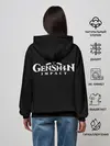 Женское худи / Стихии Геншин