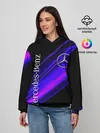 Женское худи / MERCEDES-BENZ / МЕРСЕДЕС-БЕНЗ / ПУРПУРНЫЙ