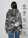 Женское худи / Glitch lion 2020
